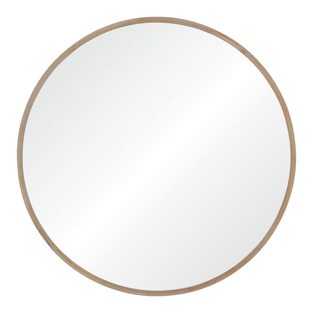 Miroir XXL en chêne rond 150cm