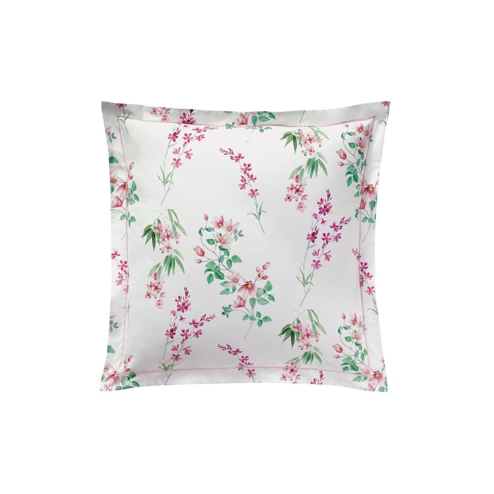 Taie d'oreiller percale rose clair 50x75 cm