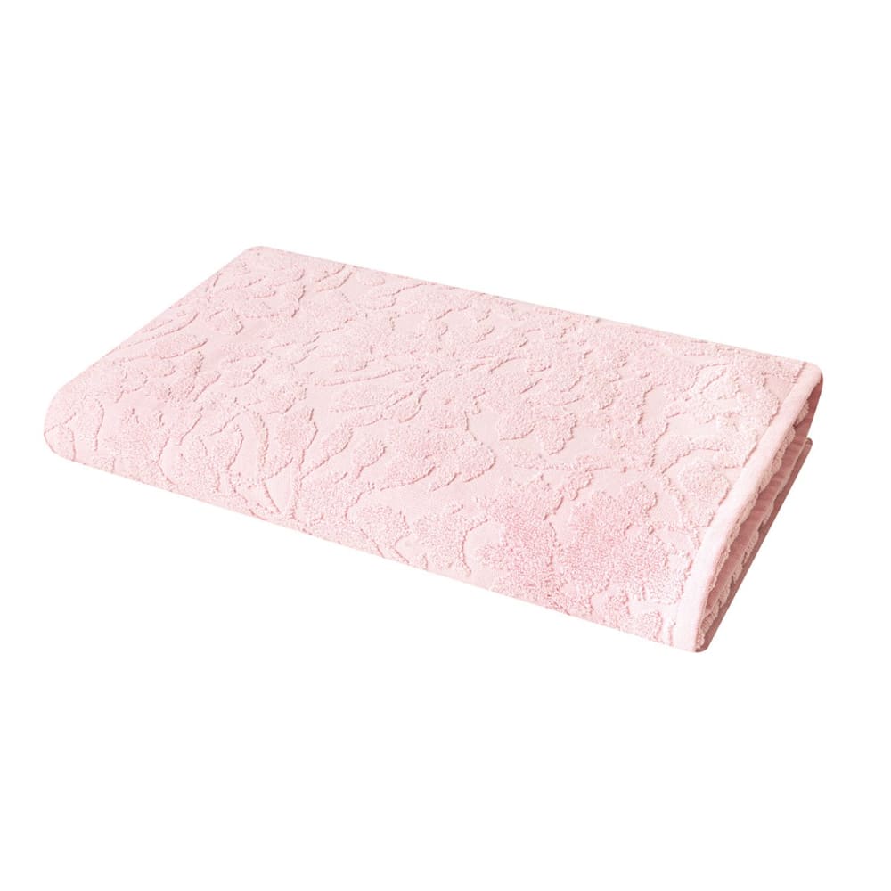 Drap de bain coton rose clair 90x150 cm