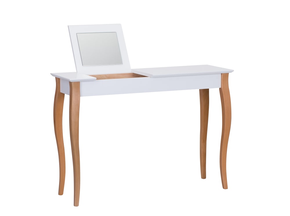 Ragaba Schminktisch, Holz, 105x35x74, Weiß style modern WEISS SPANPLATTE Jugendliche