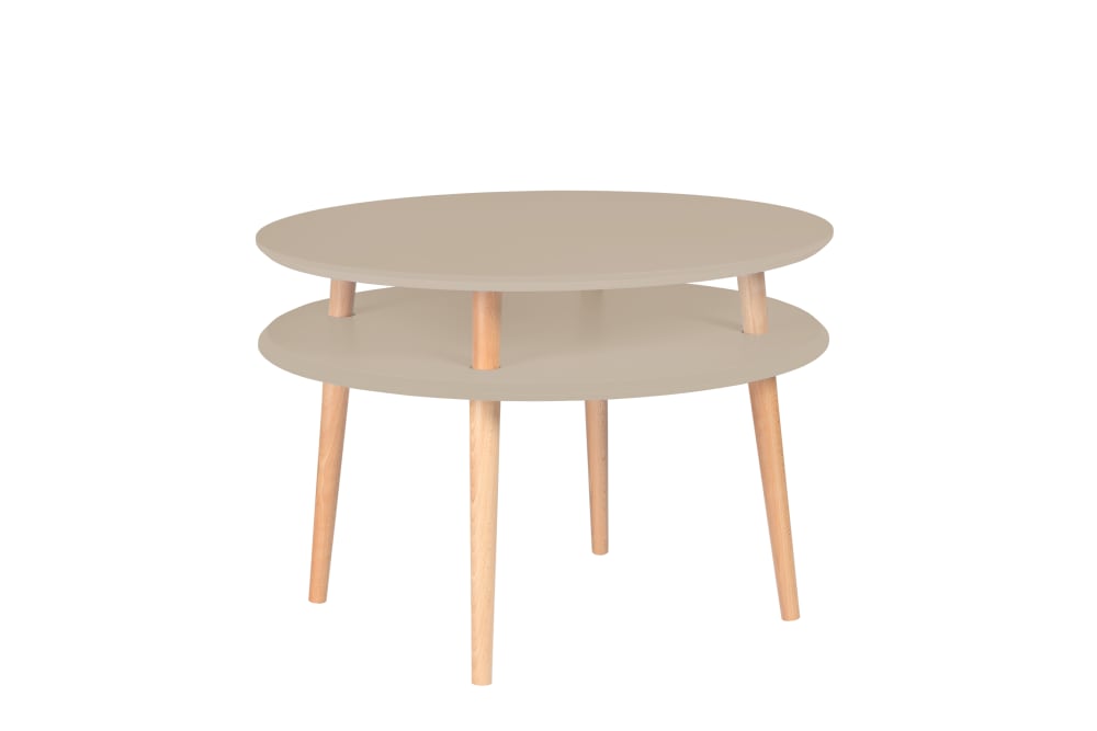 Ragaba Couchtisch, 70x70x45, Braun Beige style modern Beige Holz