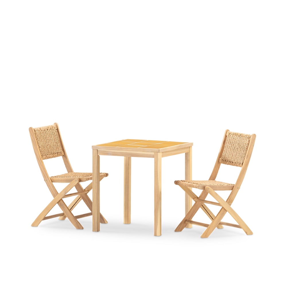 Set+de+repas+2+places+en+ceramique+moutarde+65x65