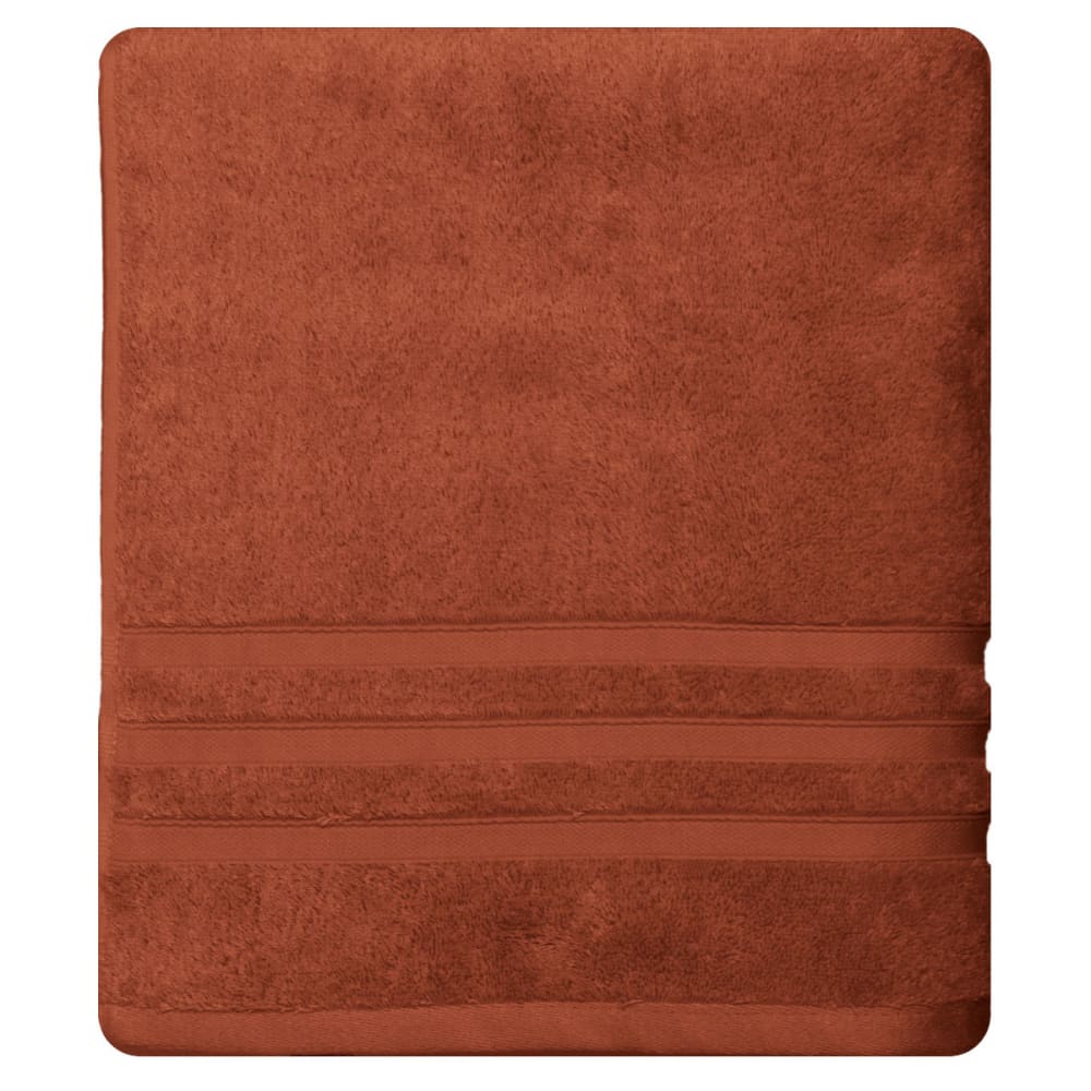 Ddrap de bain 600 g/m² auburn 70x140 cm