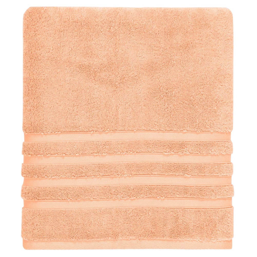 Mmaxi drap de bain 600 g/m² rose thé 100x150 cm