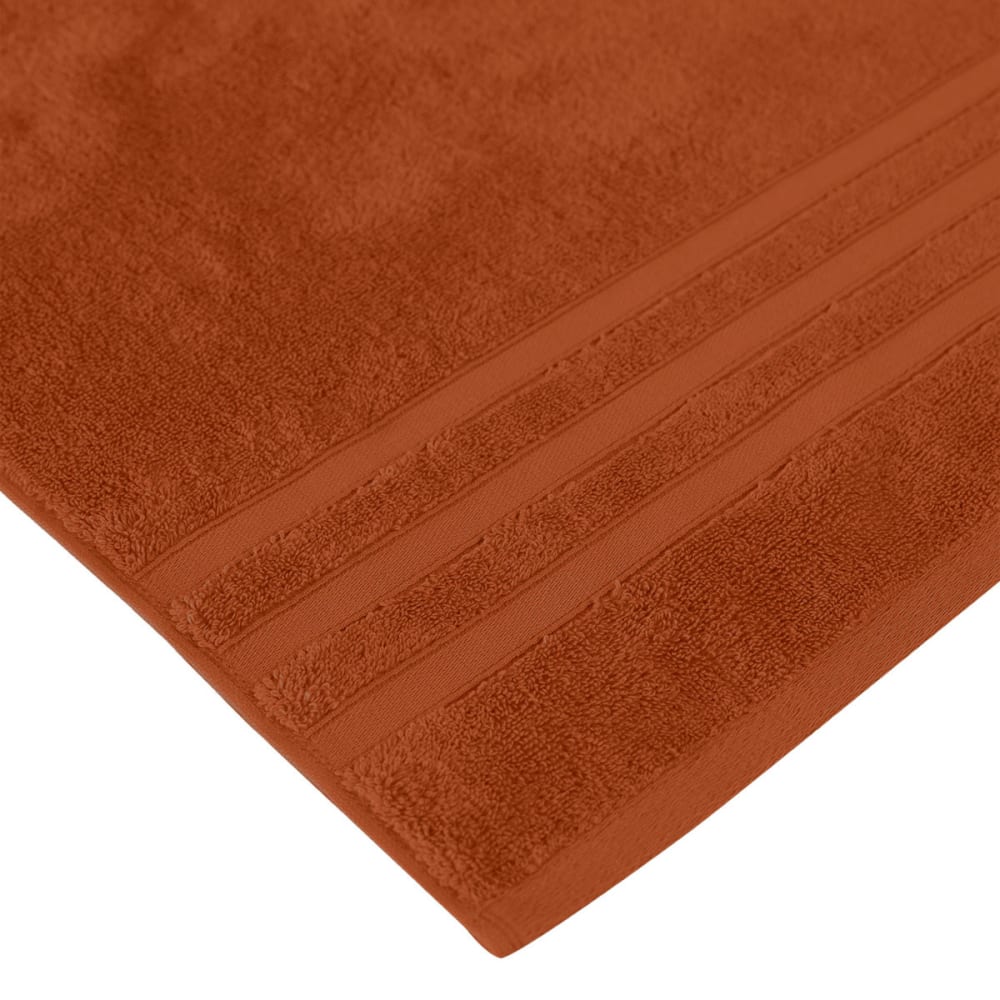 Serviette de toilette 600 g/m² auburn 50x100 cm - Maisons du Monde
