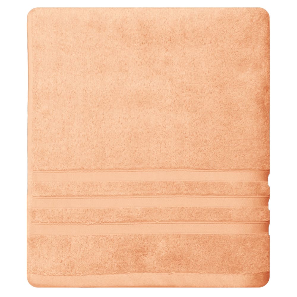 Ddrap de bain 600 g/m² rose thé 70x140 cm