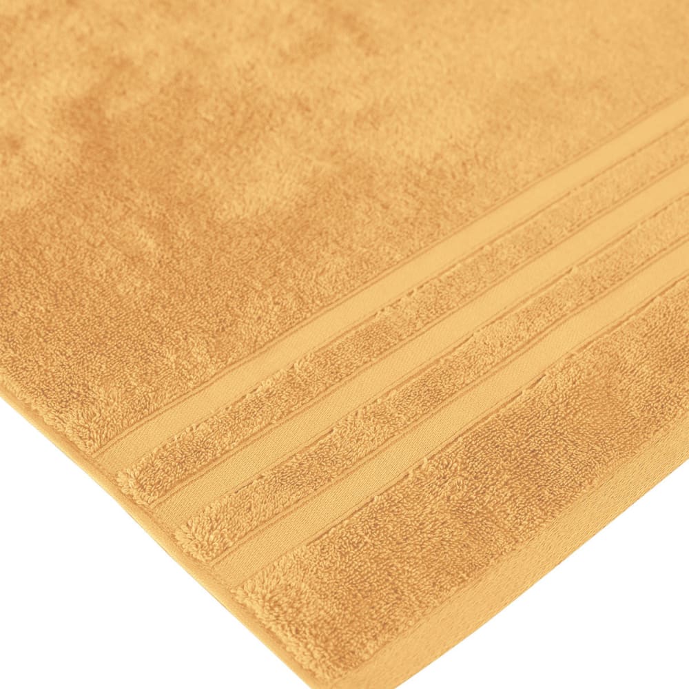 Ddrap de bain 600 g/m² caramel 70x140 cm - Maisons du Monde