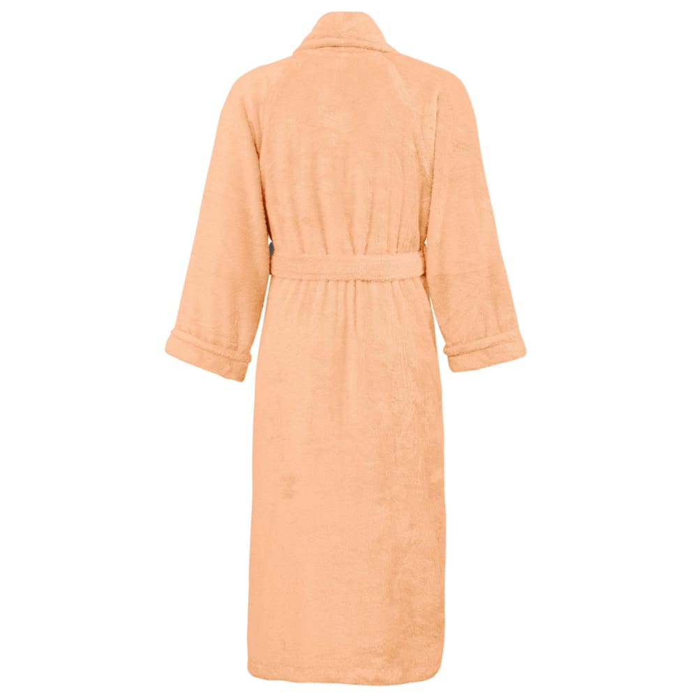 Peignoir col chale coton/modal rose thé m - Maisons du Monde