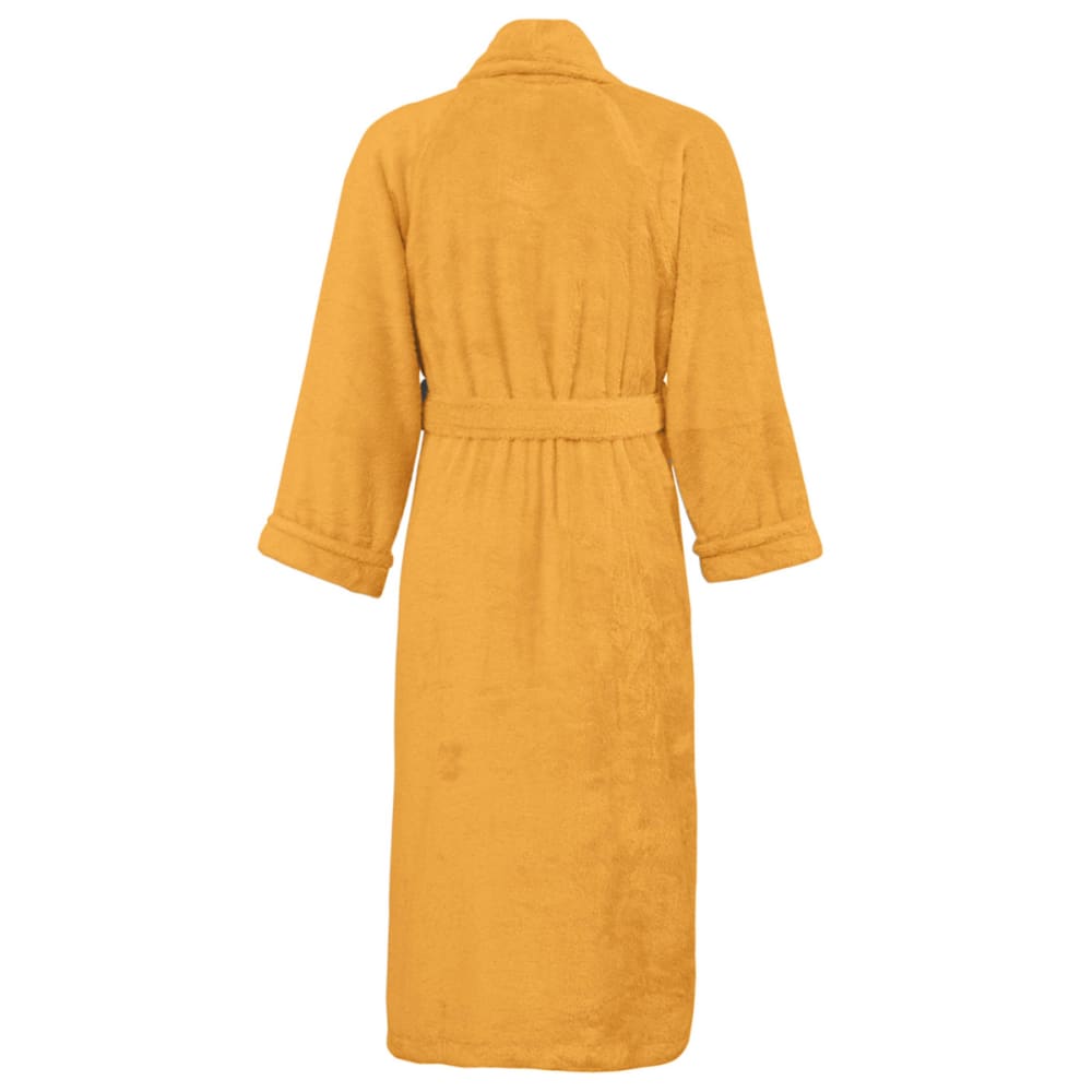 Peignoir col chale coton/modal caramel xl - Maisons du Monde