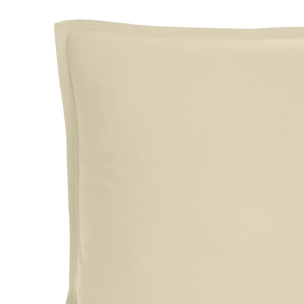 Lot de 2 taies d'oreiller en coton lavé bio ficelle 65x65 cm - Maisons du Monde