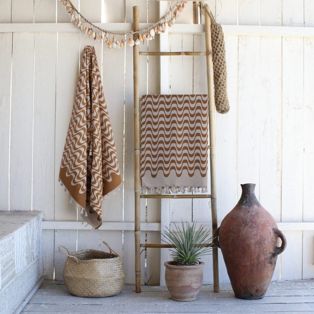 Jacquard fouta aus Baumwolle 100x200 - Maisons Du Monde