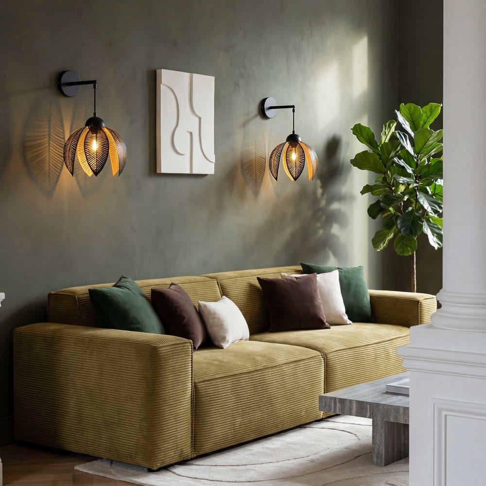 Applique suspendue en métal, à monter - Maisons du Monde