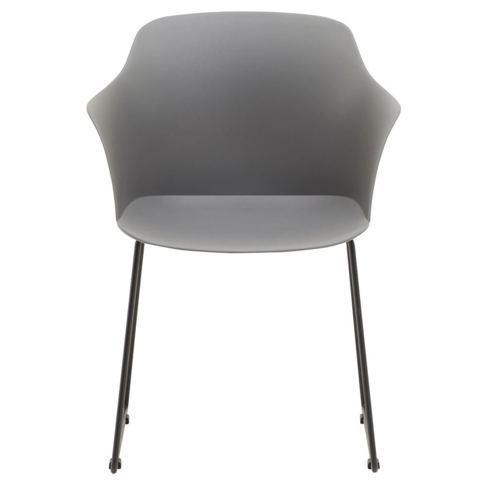 Chaises de jardin (x4) résistantes aux UV, gris
