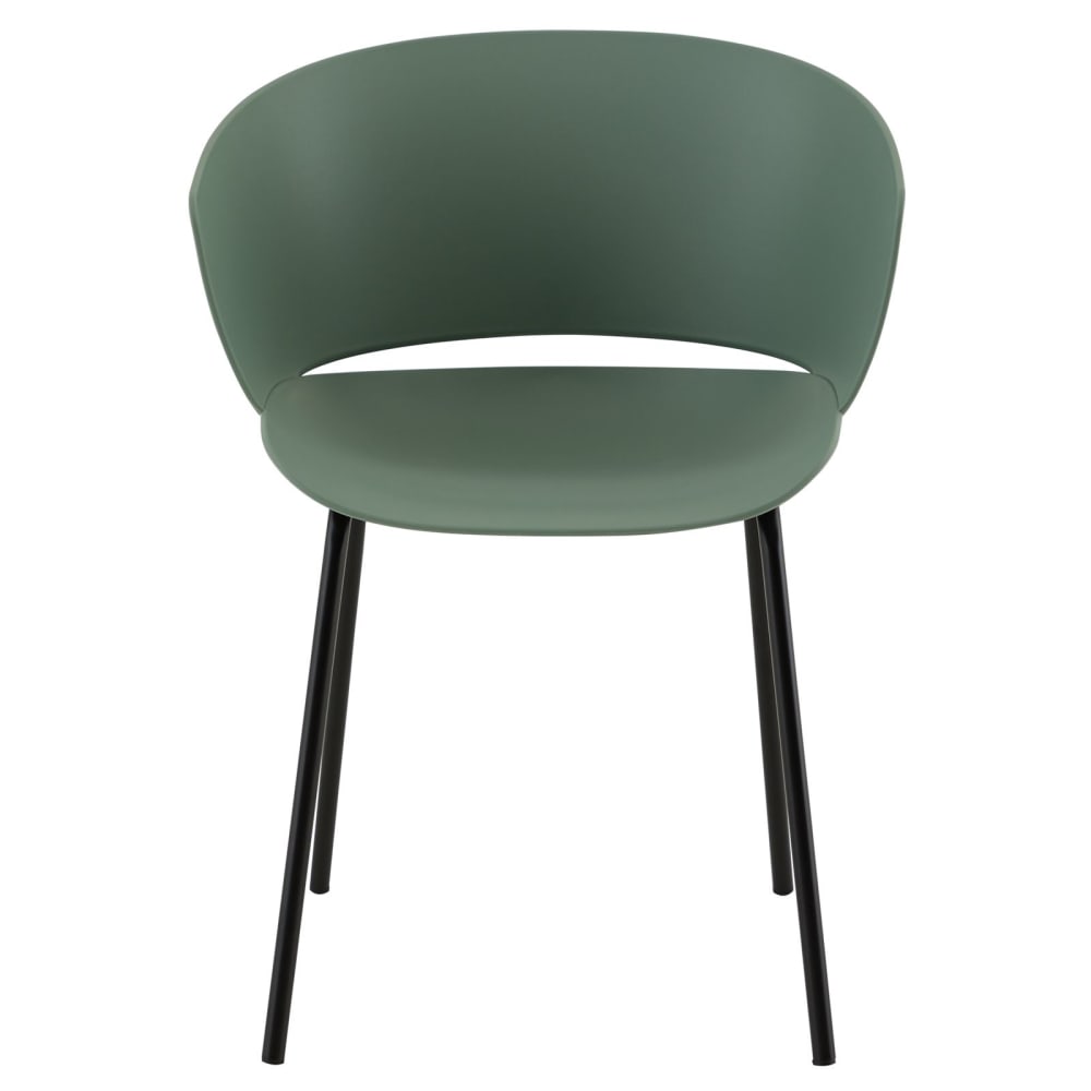 Chaises de jardin (x4) résistantes aux UV, vert