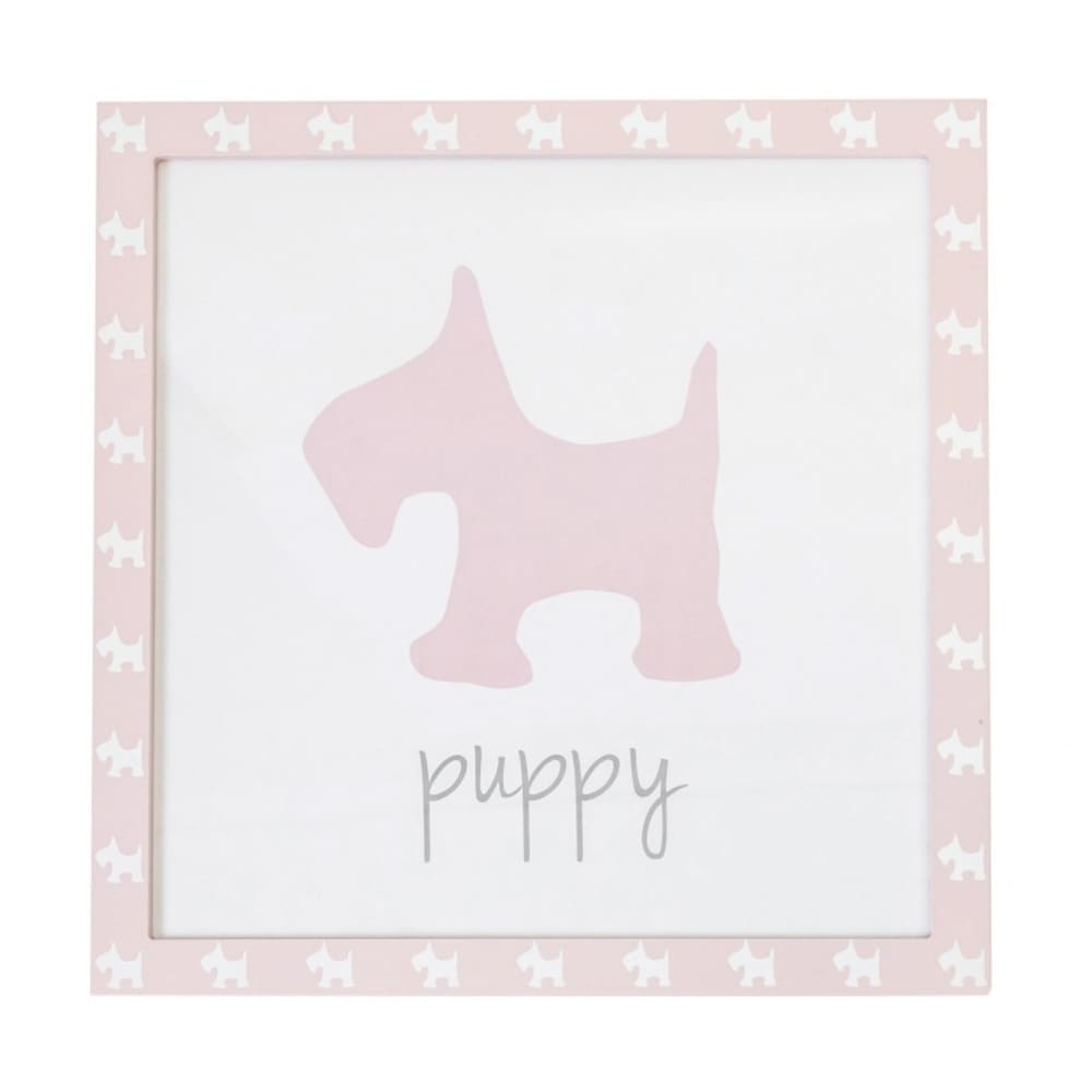 Tableau en rose 38x40cm