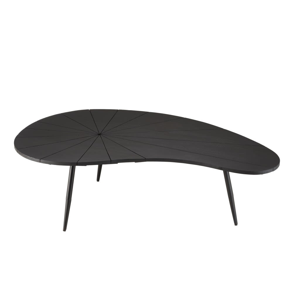 Table basse ovo‹de - noir