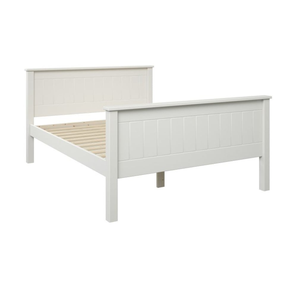 Lit en pin blanc 140x190 - Maisons du Monde