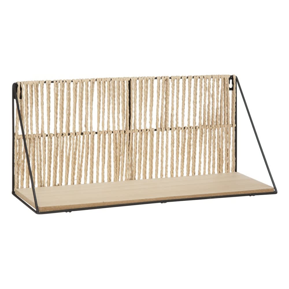 Decoratie Etagère métal[ ]beige style contemporain Beige Métal - 48x21x12cm
