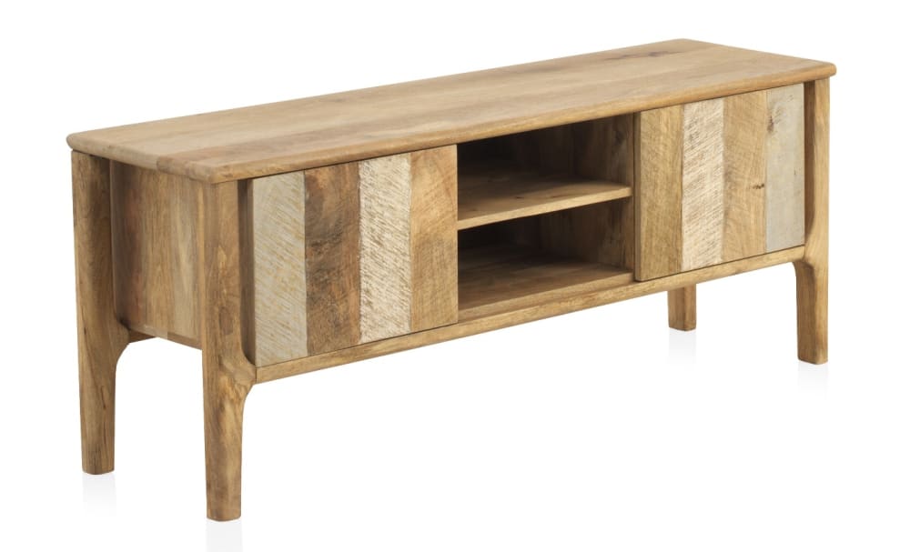 Meuble TV en bois de manguier massif