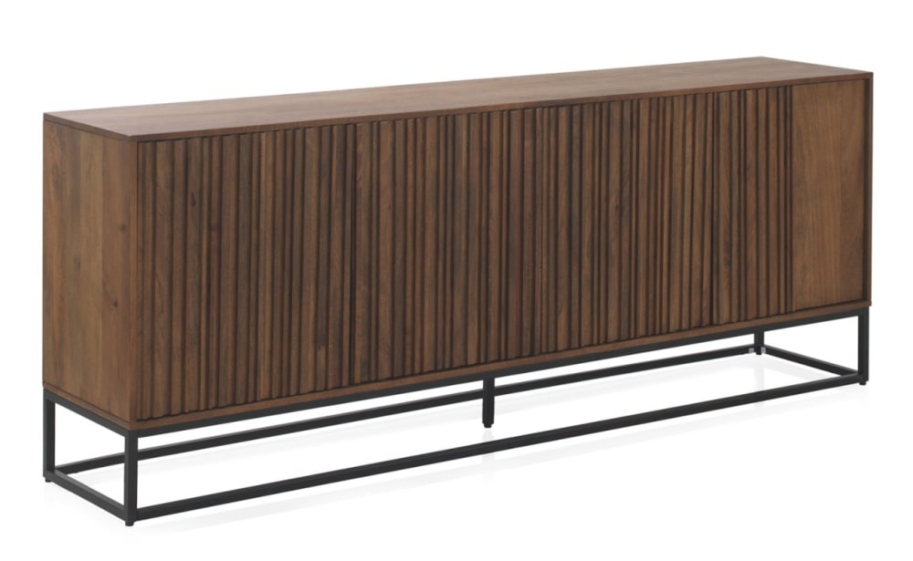 Buffet 4 portes en bois - base