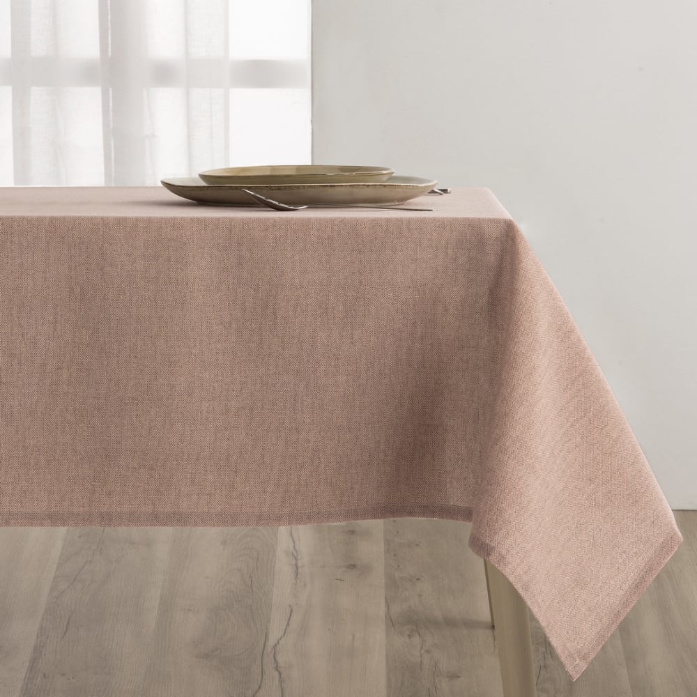 Nappe antitache en résine couleur maquillage 140x300 cm