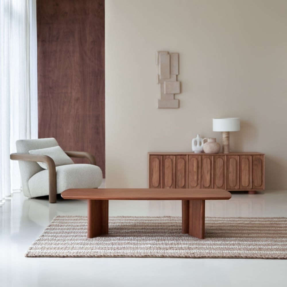 Couchtisch aus massivem Akazienholz - Maisons Du Monde