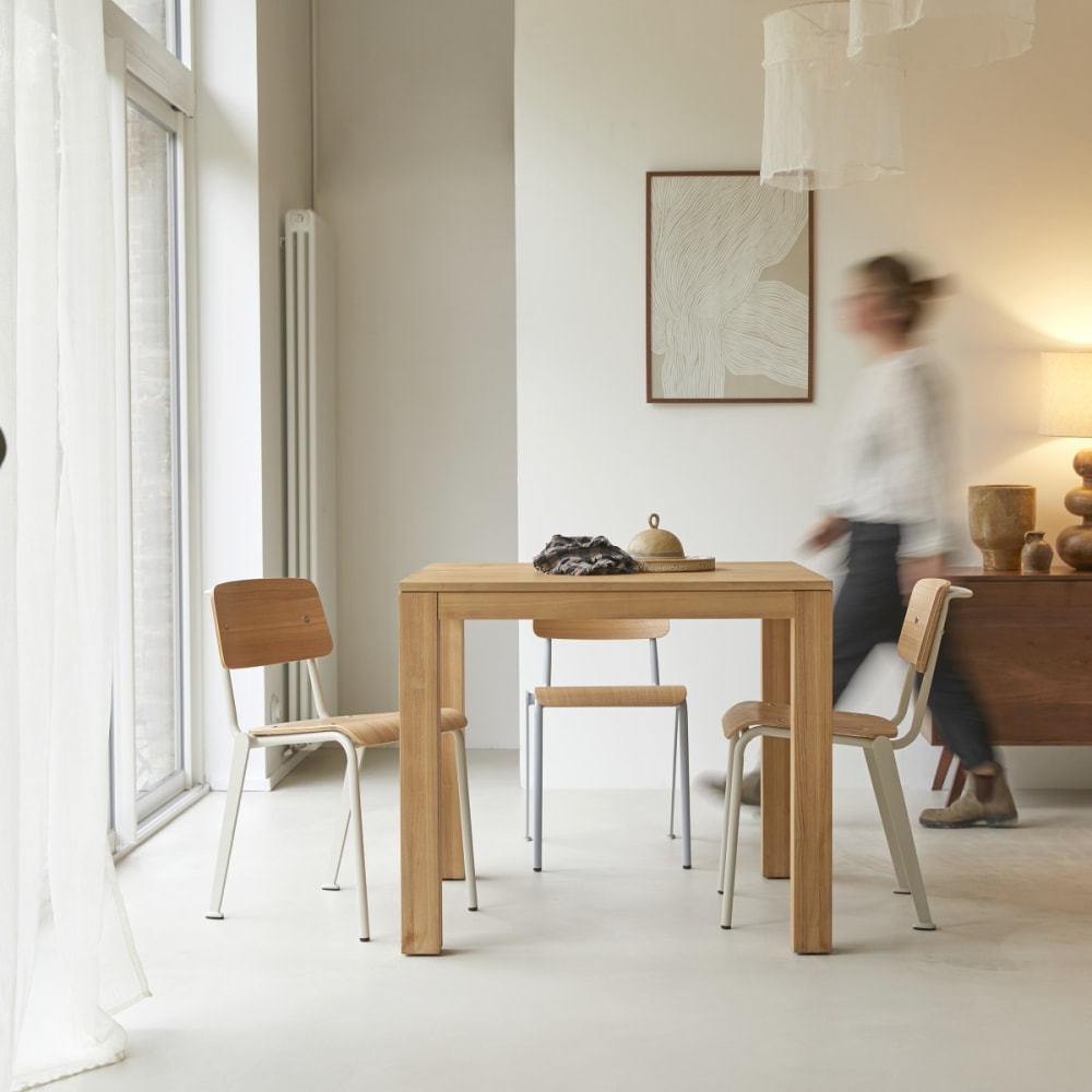 Tisch aus massivem Teakholz 2 bis 4 Pers - Maisons Du Monde