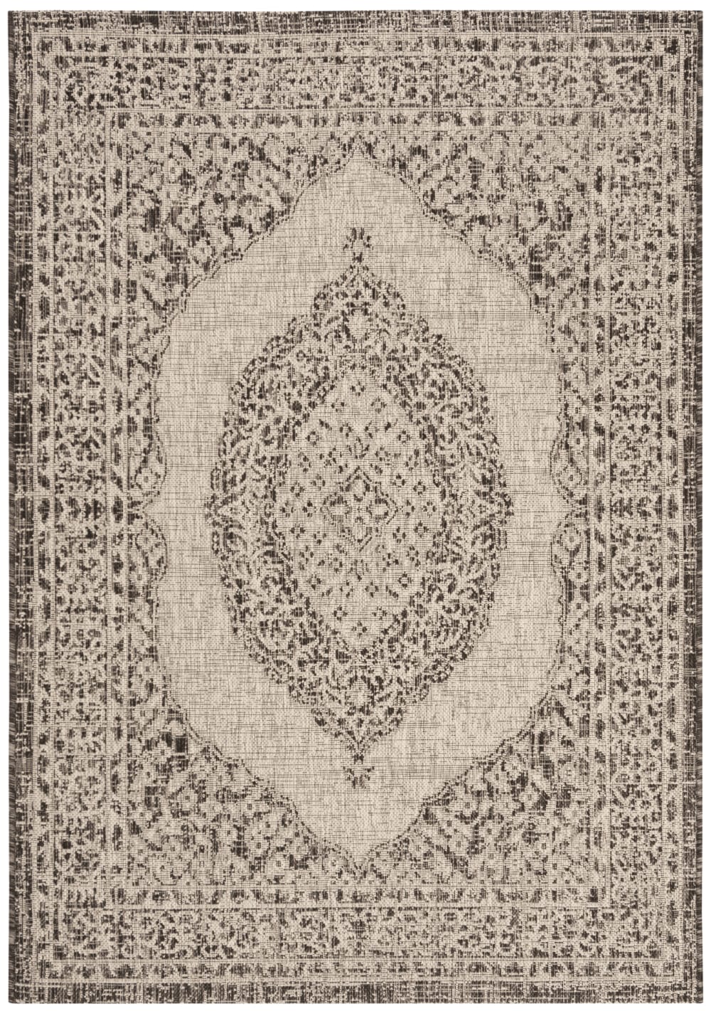 Tapis gris 122 x 170 cm