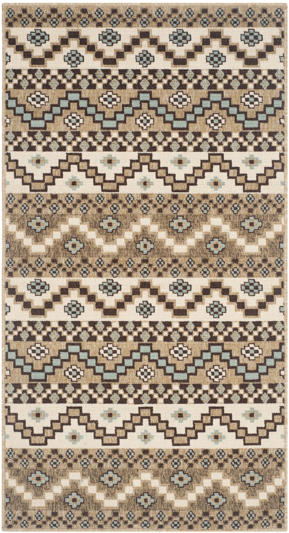 Tapis marron 122 x 170