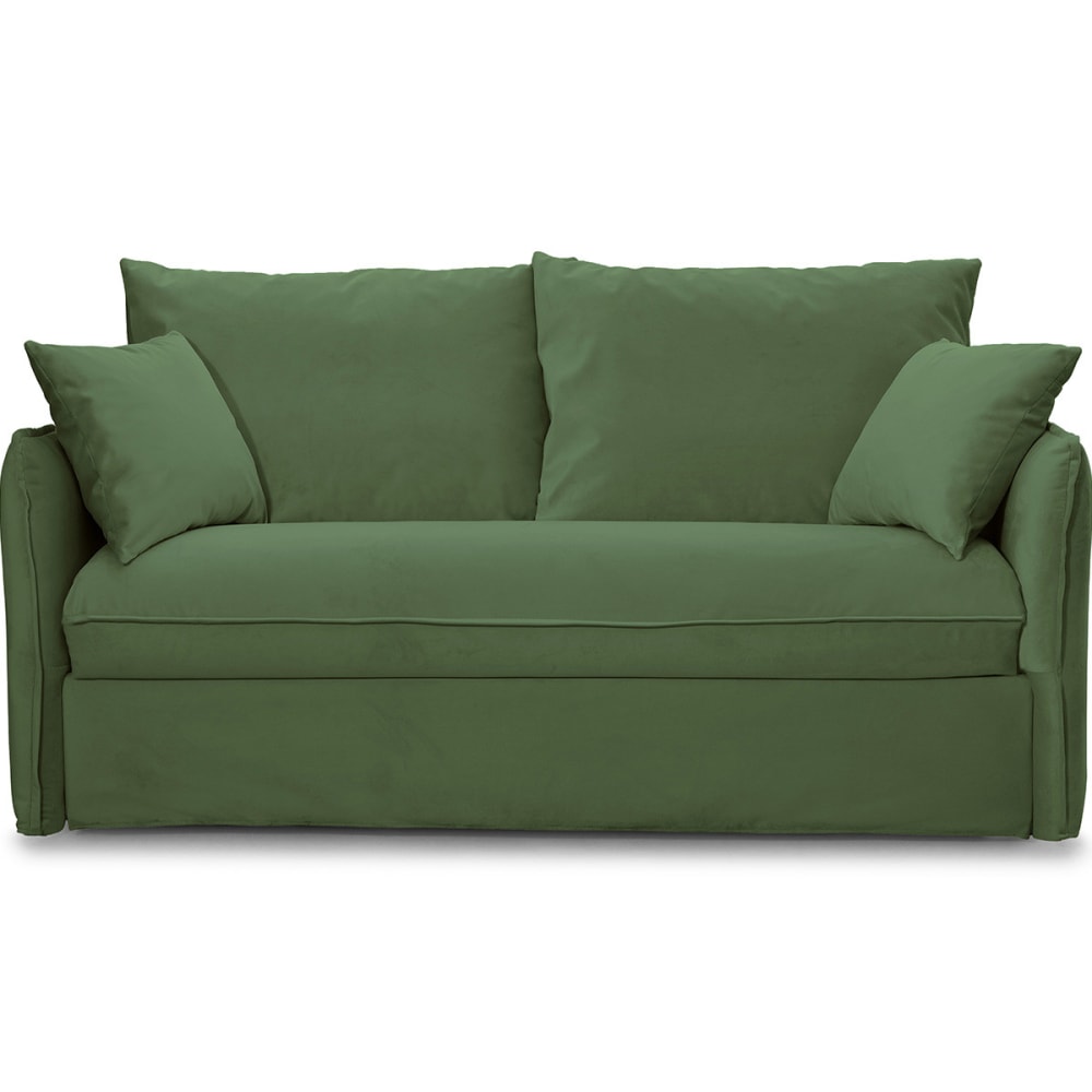 Canapé convertible express - vert
