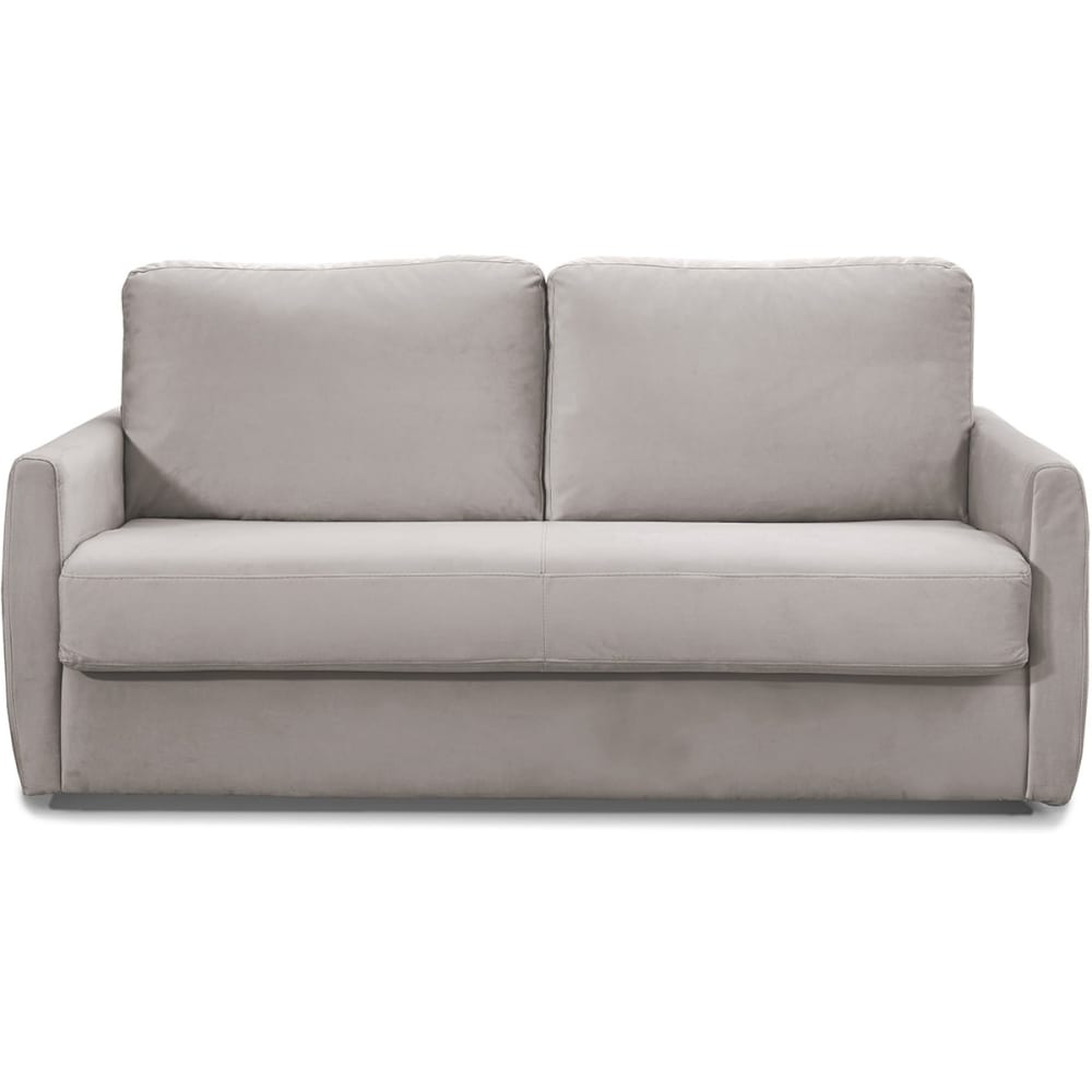 Canapé convertible express 3 places en velours taupe