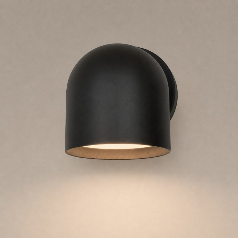 Spot métal noir orientable — vue 3