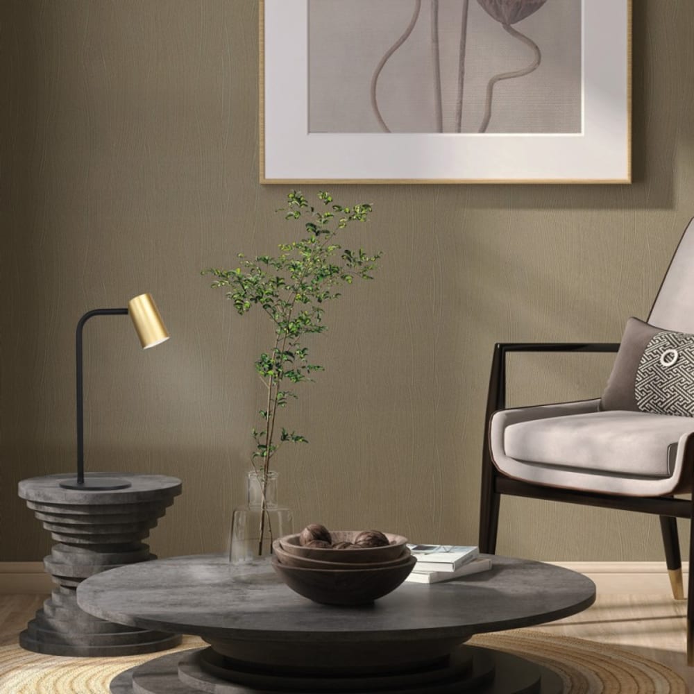 Lampe à poser noir et or orientable - Maisons du Monde