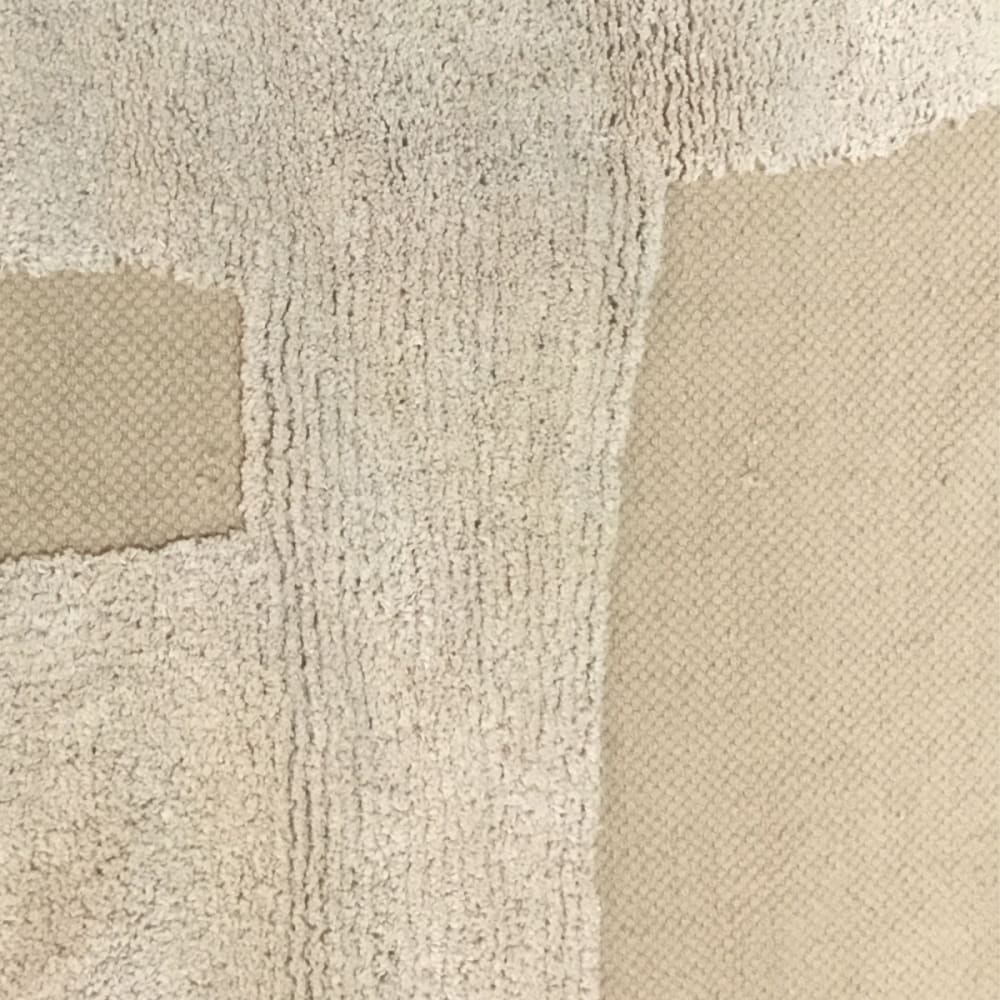 Tapis déco à franges abstrait coton 160x230cm — vue 4