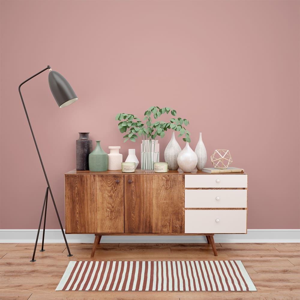 Tapis déco à rayures coton 60x90cm — vue 3