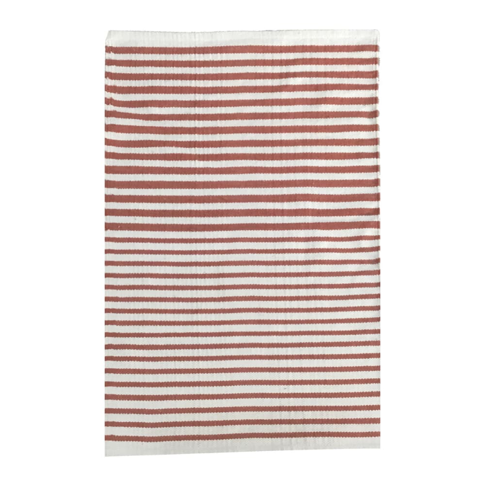 Tapis déco à rayures coton 60x90cm — vue 4