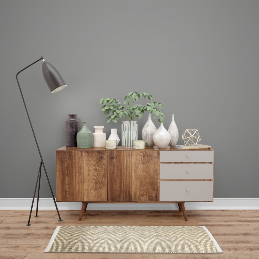 Tapis déco à franges en jute 60x90cm — vue 3