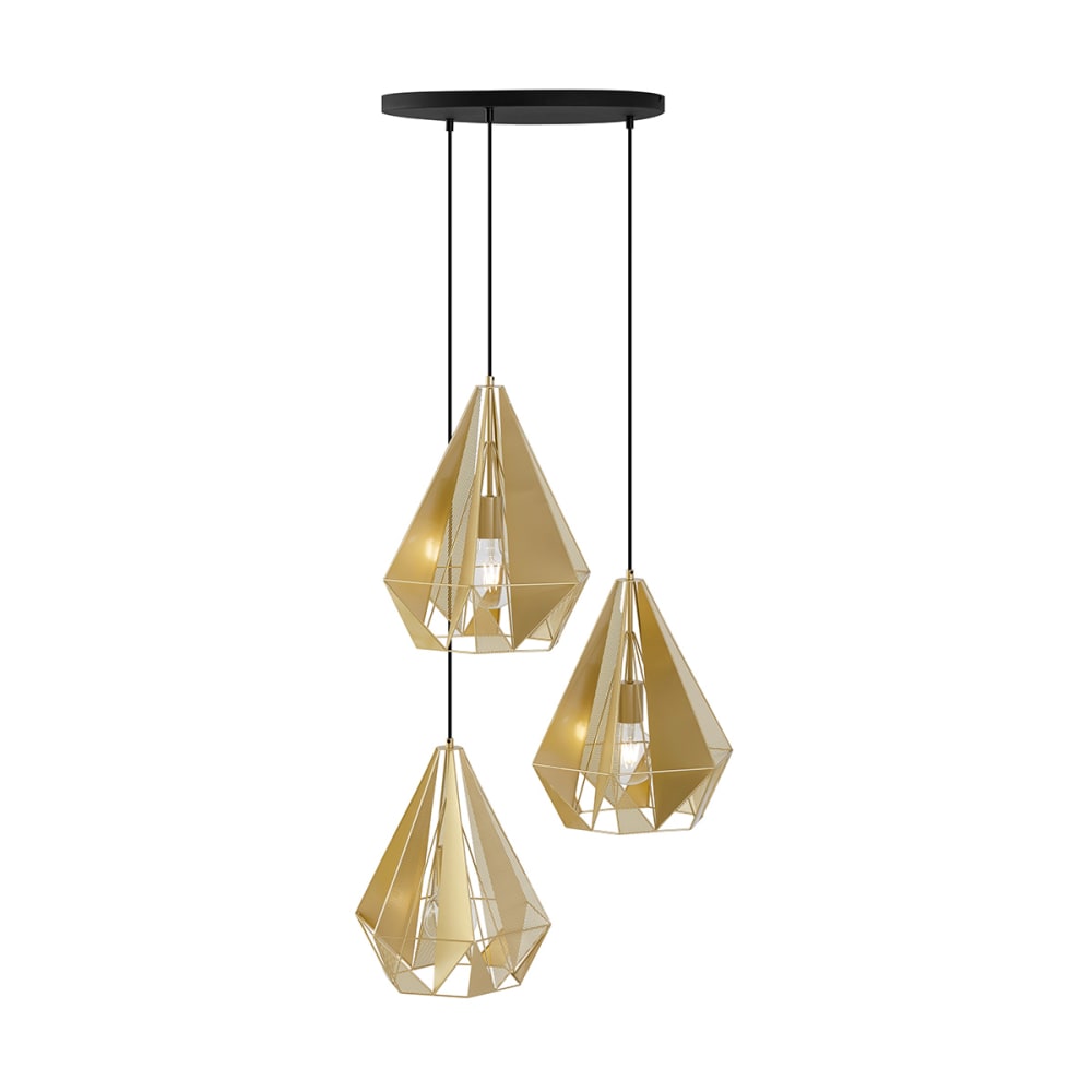 Suspension en acier doré — vue 4