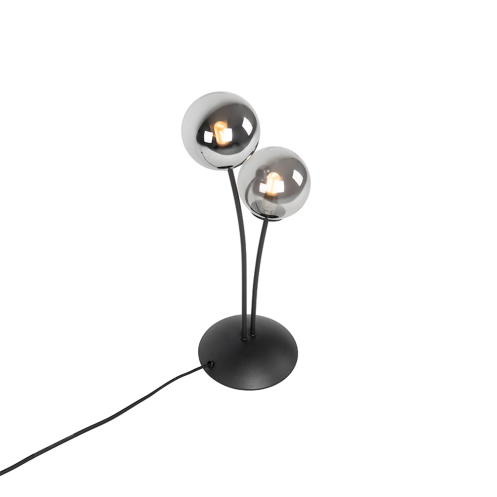 Lampe de chevet en verre noir — vue 4