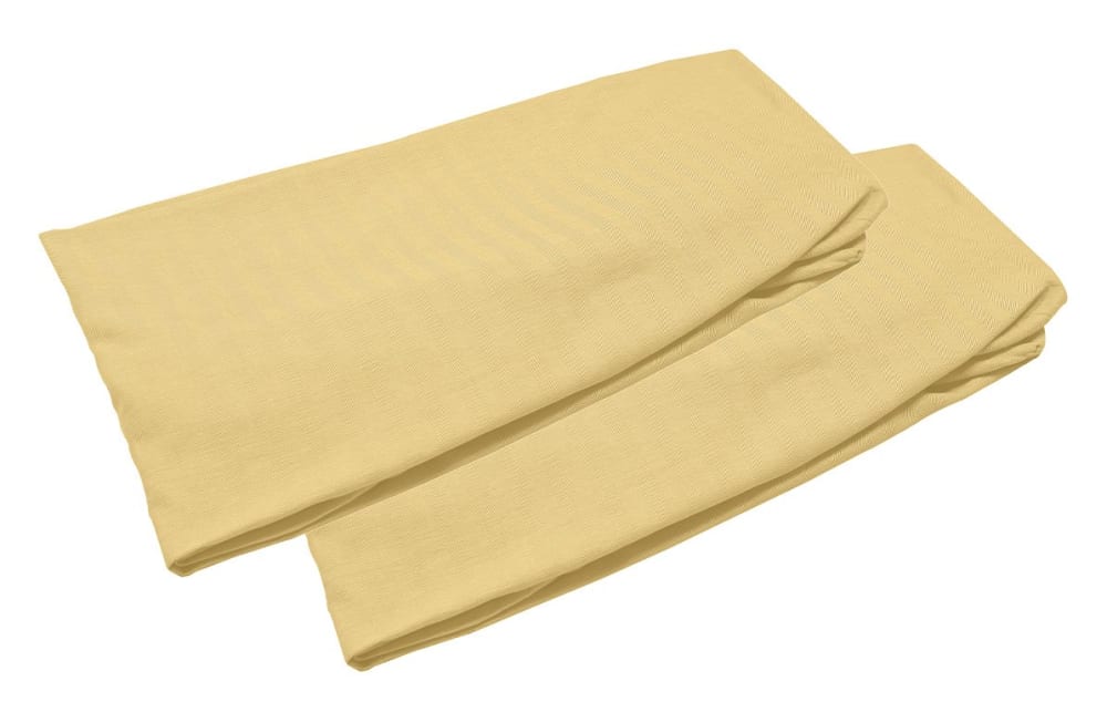 Kindsgut Spannbettlaken 60 x 120 Senf GELB Öko-Tex Zertifikat BAUMWOLLE Baby