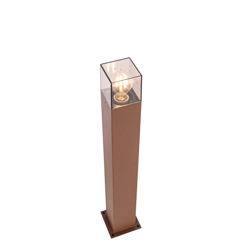 Lampadaire extérieur en aluminium brun rouille - Maisons du Monde