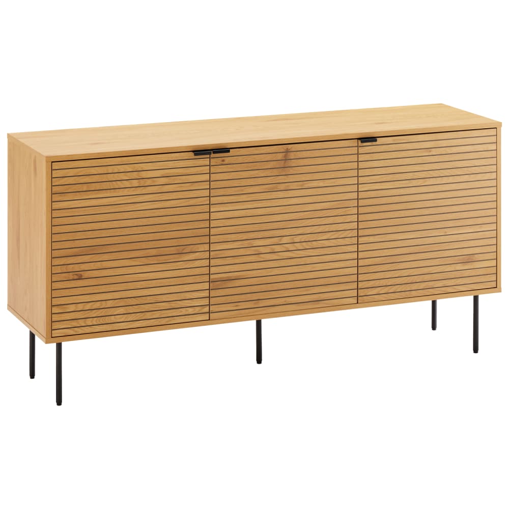 Buffet en bois 3 portes 150cm