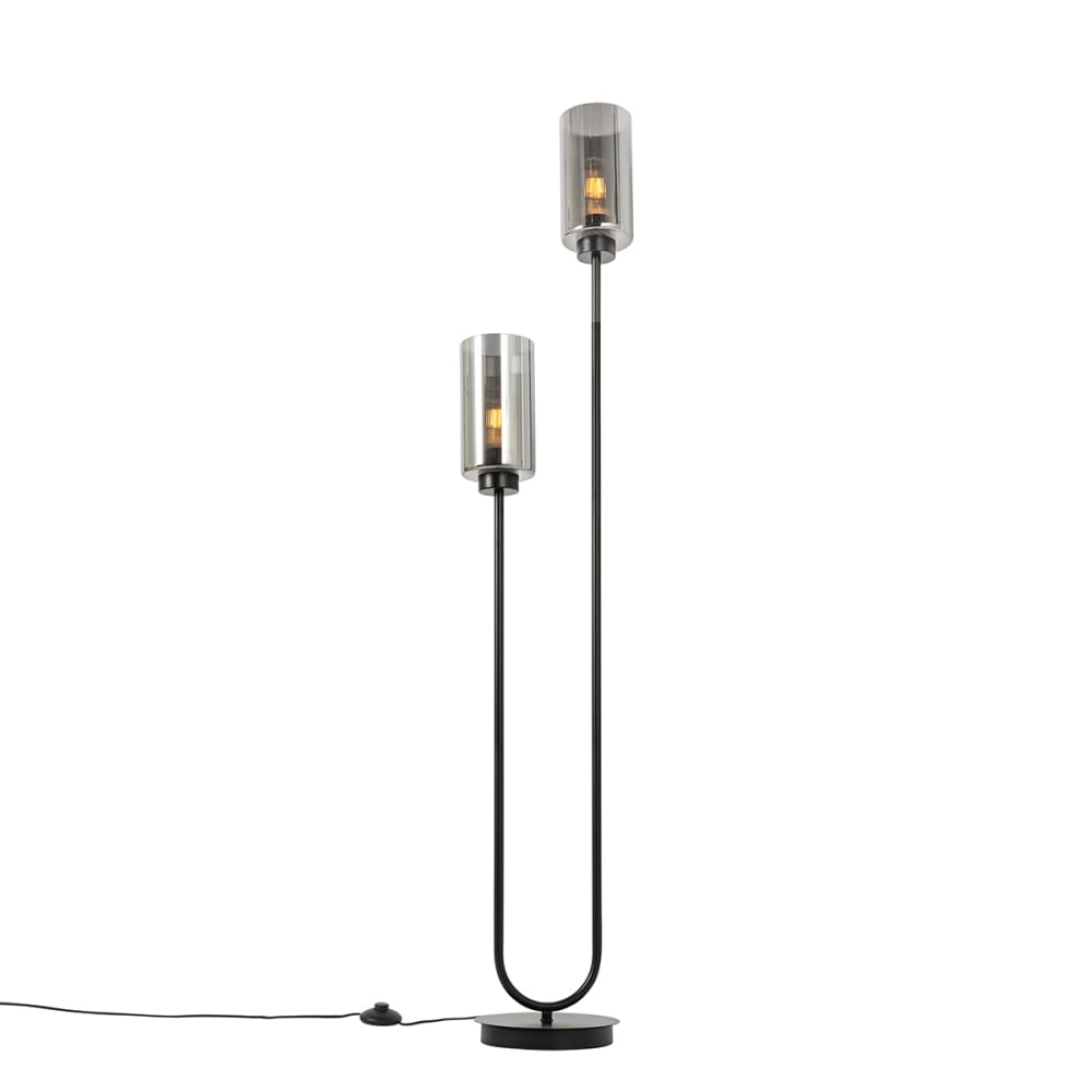 Lampadaire en verre gris — vue 4