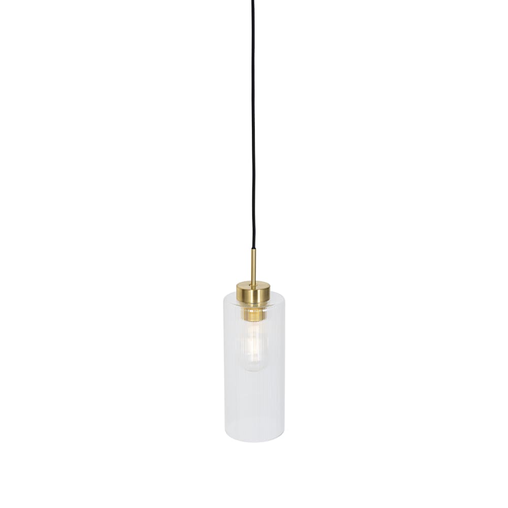 Suspension en verre doré — vue 4