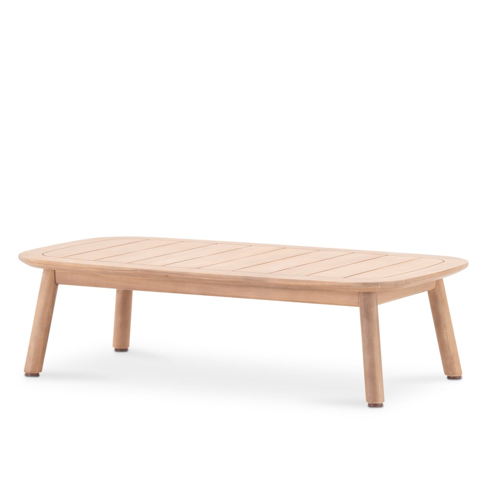 Table basse en bois 120x65cm