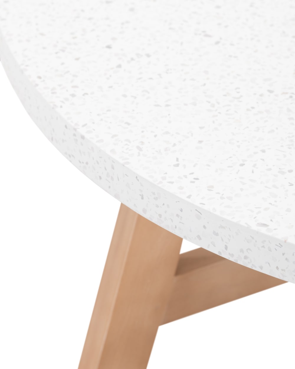 Set de 2 tables basses rondes 50/100cm terrazzo - Maisons du Monde