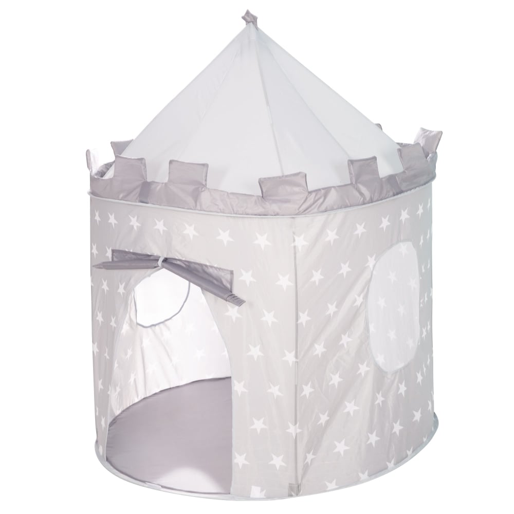 roba Kinderspielzelt, als Ritterburg, inkl. Tasche, Grau style modern GRAU PES - POLYESTER Kinder