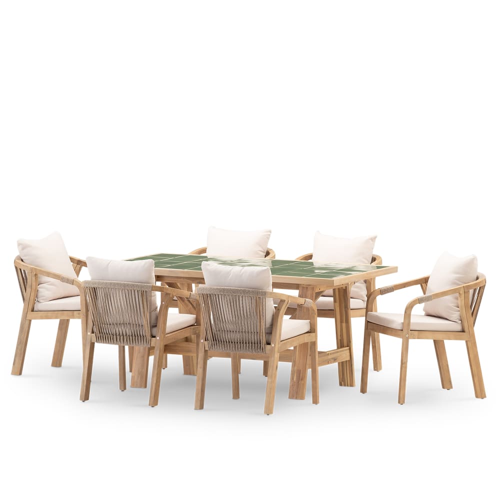 Set de repas jardin 6