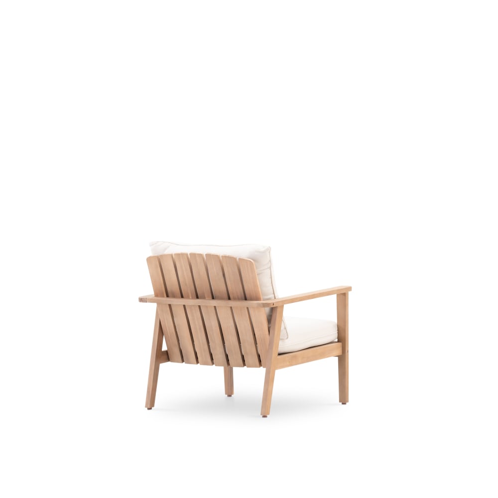 Pack 2 fauteuils jardin en bois- Cannes - Maisons du Monde
