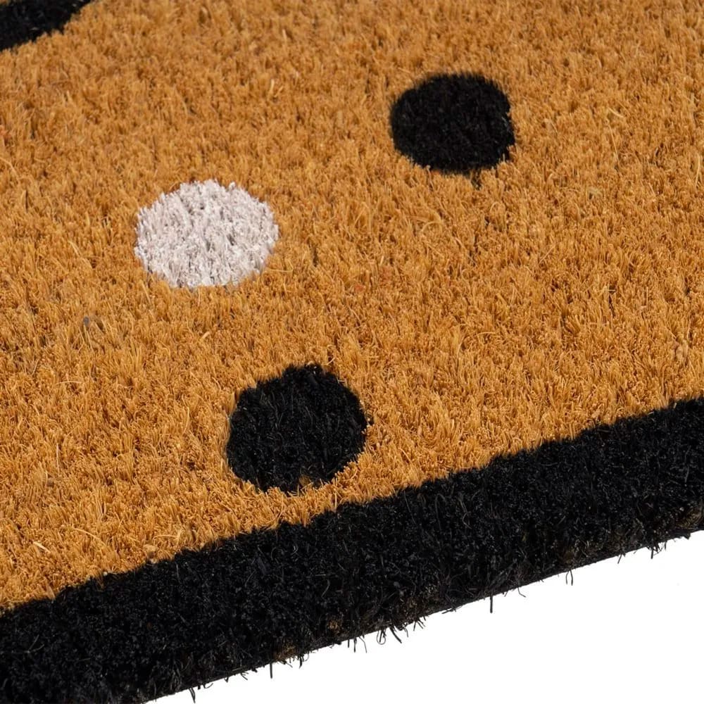 Paillasson coco à pois hello 60x40x1.5cm - Maisons du Monde
